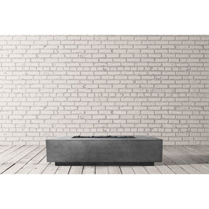 Tavola 66 Fire Table in GFRC Concrete by Prism Hardscapes - Majestic Fountains and More