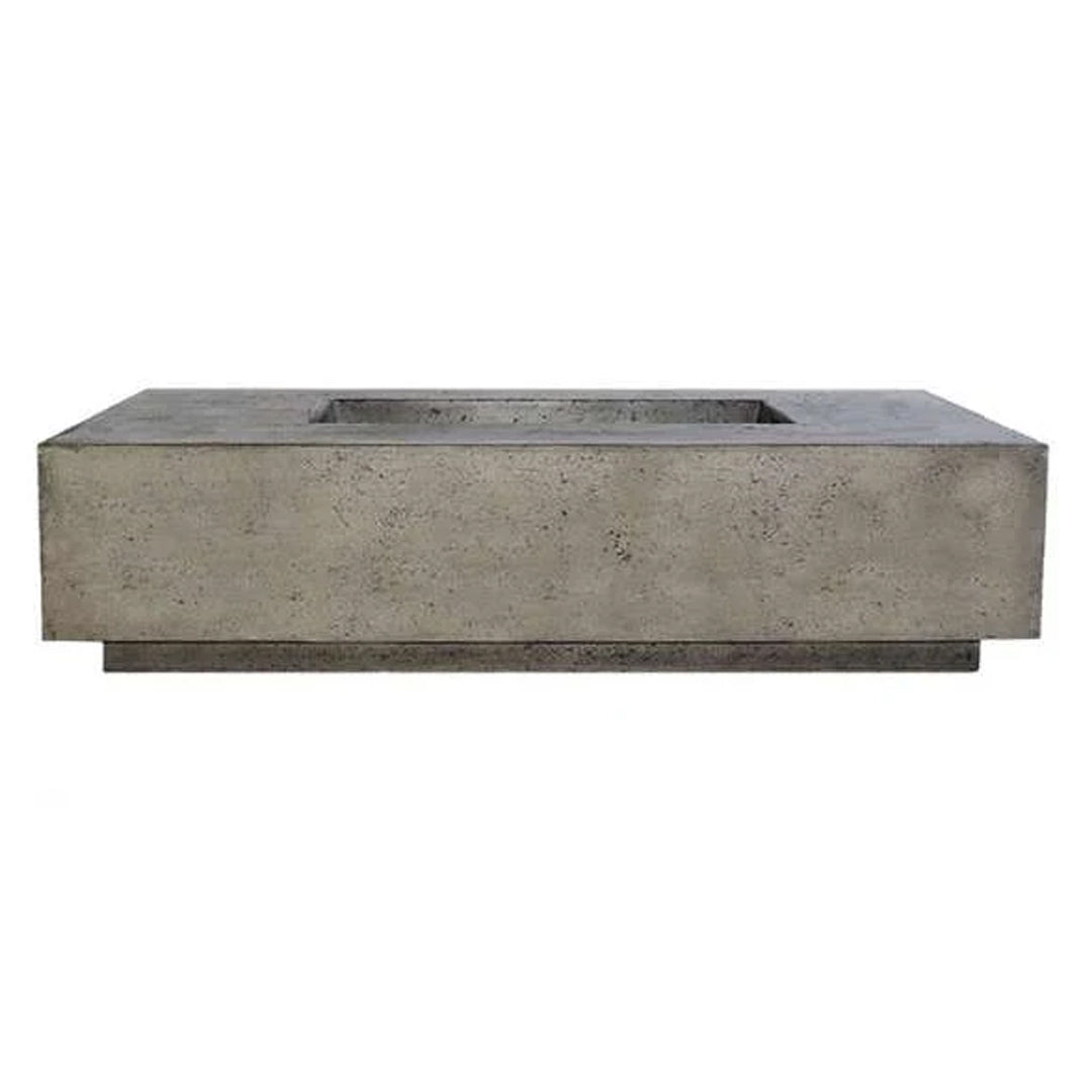 Tavola 72 Fire Table in GFRC Concrete by Prism Hardscapes - Majestic Fountains