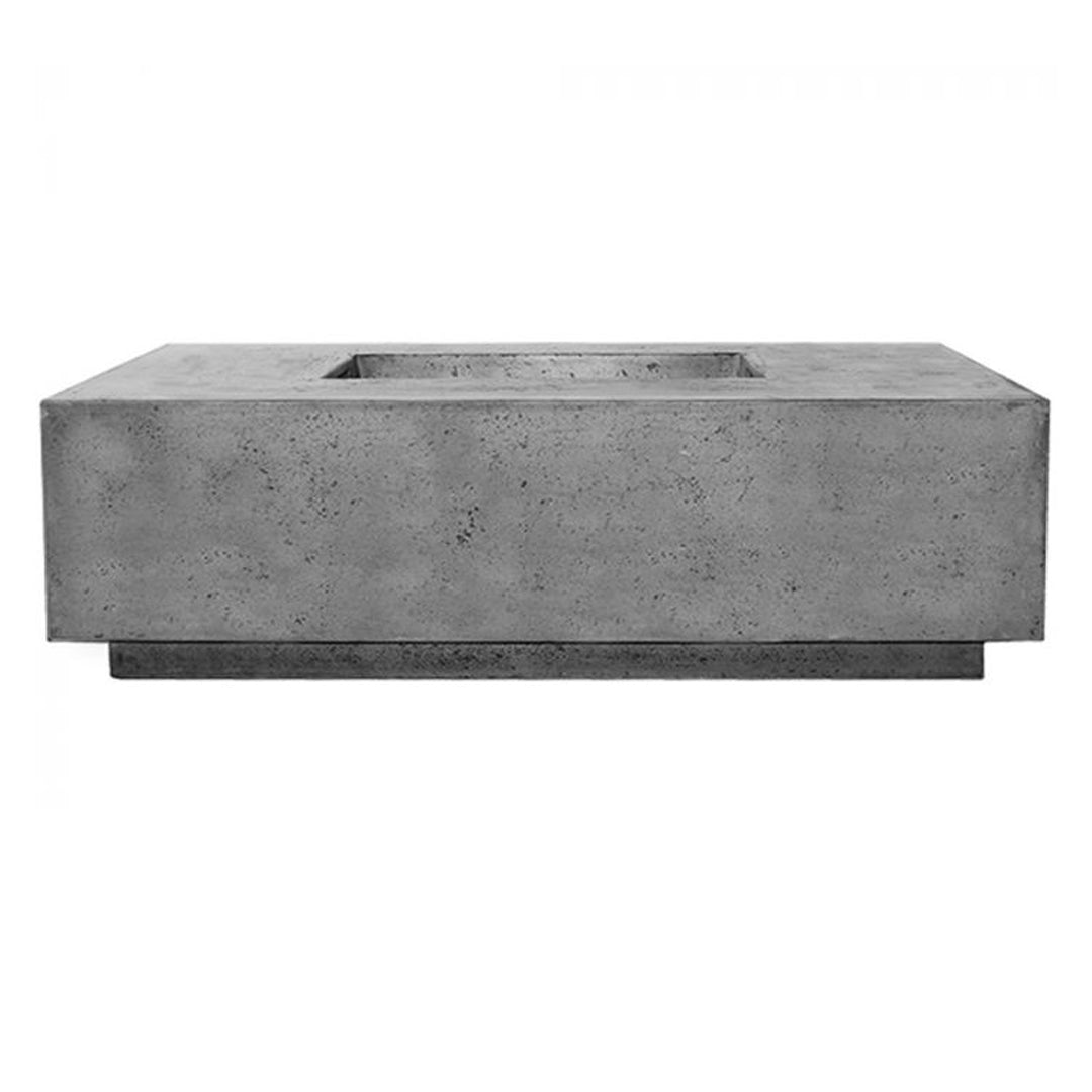 Tavola 7 Fire Table in GFRC Concrete by Prism Hardscapes - Majestic Fountains