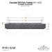Tavola 110 Fire Table PH-439 in GFRC Concrete by Prism Hardscapes  Size - Majestic Fountains