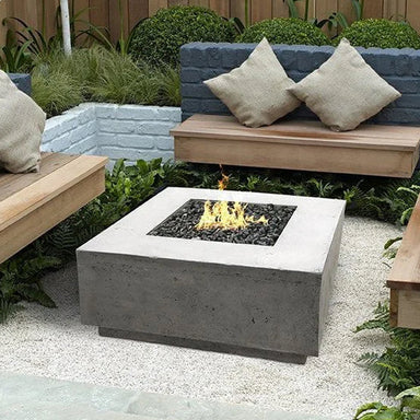 Tavola 2 Fire Table PH-406 in GFRC Concrete - Majestic Fountains