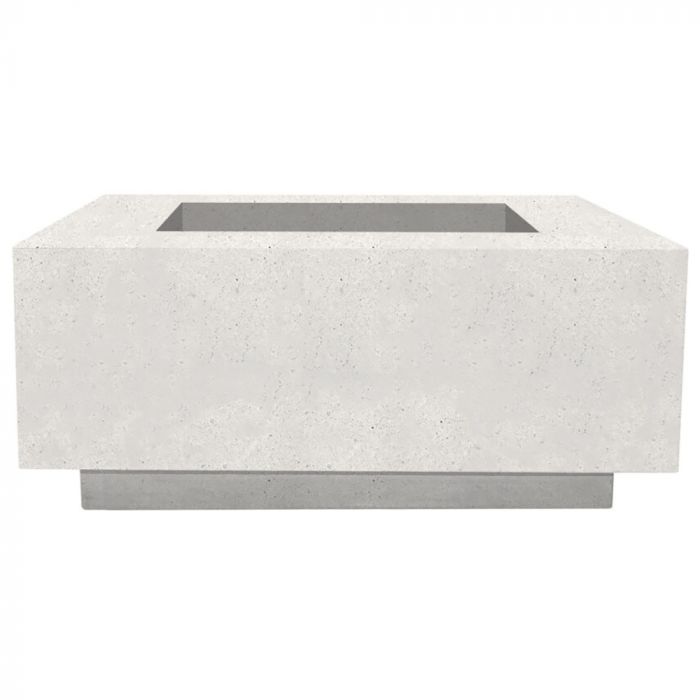 Prism Hardscapes - Tavola 42 Fire Table in GFRC Concrete - Majestic Fountains and More