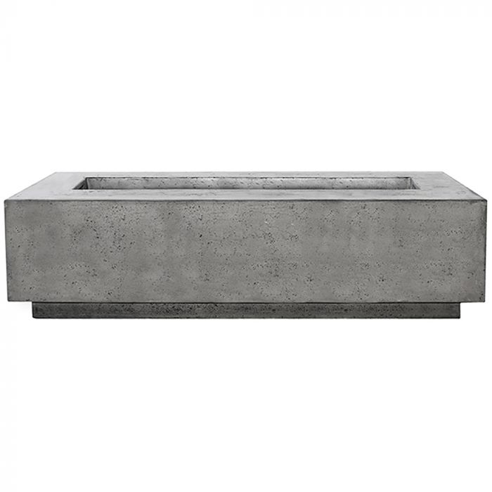 Tavola 72 Fire Table in GFRC Concrete by Prism Hardscapes - Majestic Fountains and More