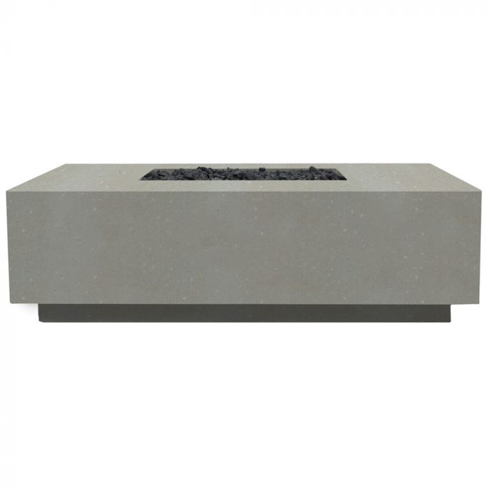 Tavola 7 Fire Table in GFRC Concrete by Prism Hardscapes - Majestic Fountains and More