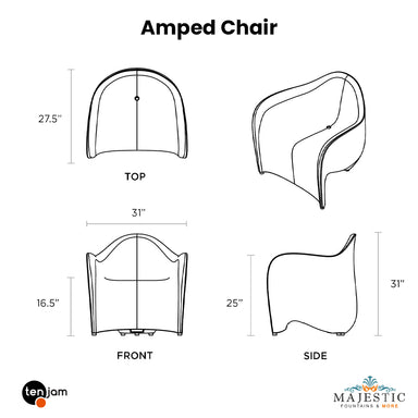 Tenjam Amped Chair - Majestic Fountains