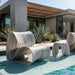 Tenjam Baja Club Chair - Set of 2 - In-Pool & Patio Furniture - Majestic Fountains