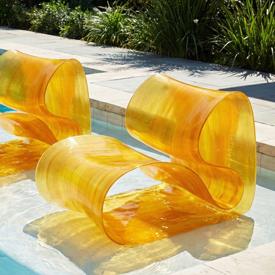 Tenjam Baja Club Chair - Set of 2 - In-Pool & Patio Furniture - Majestic Fountains