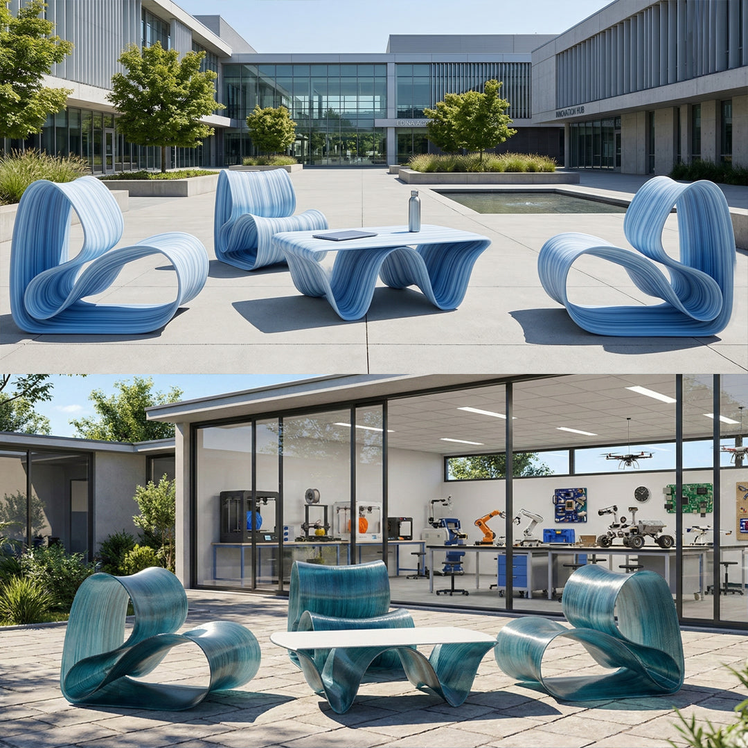 Tenjam Baja Coffee Table - In-Pool & Patio Furniture - Majestic Fountains