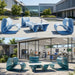 Tenjam Baja Coffee Table - In-Pool & Patio Furniture - Majestic Fountains