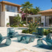 Tenjam Baja Coffee Table - In-Pool & Patio Furniture - Majestic Fountains