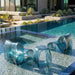 Tenjam Baja Side Table-Stool - In-Pool & Patio Furniture - Majestic Fountains