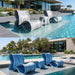 Tenjam Baja Studio Chair - Set of 2 - In-Pool & Patio Furniture - Majestic Fountains