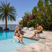 Tenjam Drift Stool In-Pool & Patio Furniture - Majestic Fountains