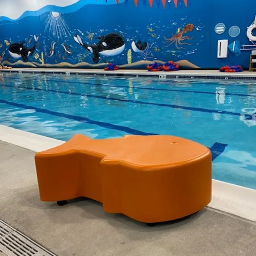 Tenjam Little Fishy Bench-Side Table - In-Pool & Patio Furniture  - Majestic Fountains