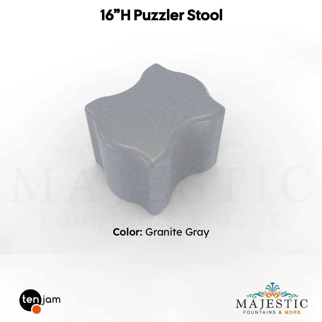 Tenjam Puzzler Stool - Majestic Fountains