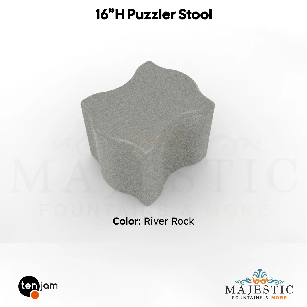 Tenjam Puzzler Stool - Majestic Fountains