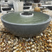 TessaRai 360 Spill Fire and Water Bowl Fountain Kit in GFRC Concrete - Majestic Fountains and More