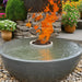 TessaRai 360 Spill Fire and Water Bowl Fountain Kit in GFRC Concrete - Majestic Fountains and More