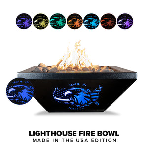 The-Outdoor-Plus-Lighthouse-Fire-Bowl-MADE-IN-THE-USA-EDITION-Majestic Fountains and More