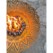 The Aurora Fire Pit in Powder Coated - Majestic Fountains and More.