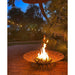 The Aurora Fire Pit in Powder Coated - Majestic Fountains and More.