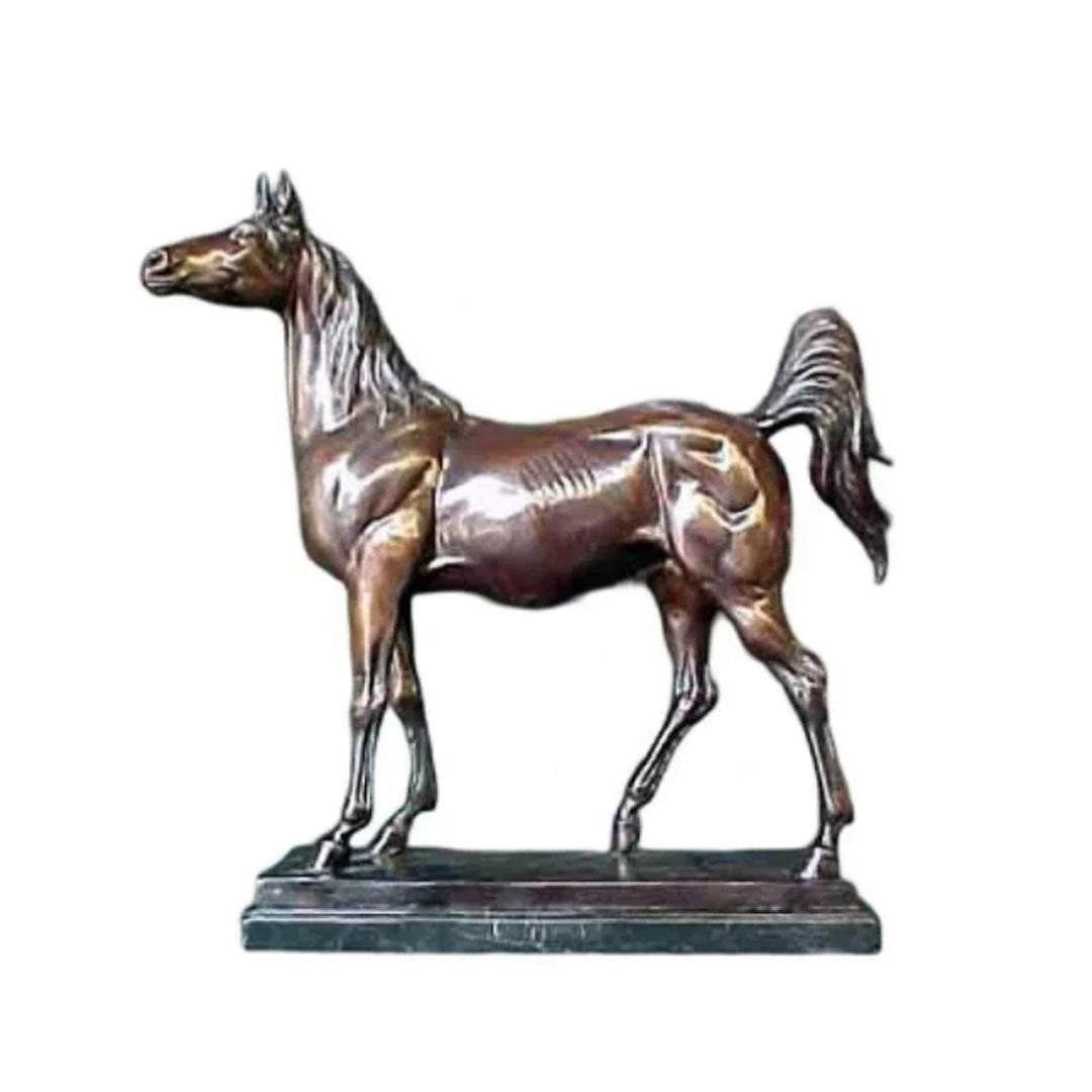 The Almighty Horse Bronze Table Top Sculpture - Majestic Fountains