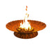 The Aurora Fire Pit in Powder Coated  - Majestic Fountains
