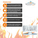 The Branch Fire Pit in Powder Coated  - Majestic Fountains