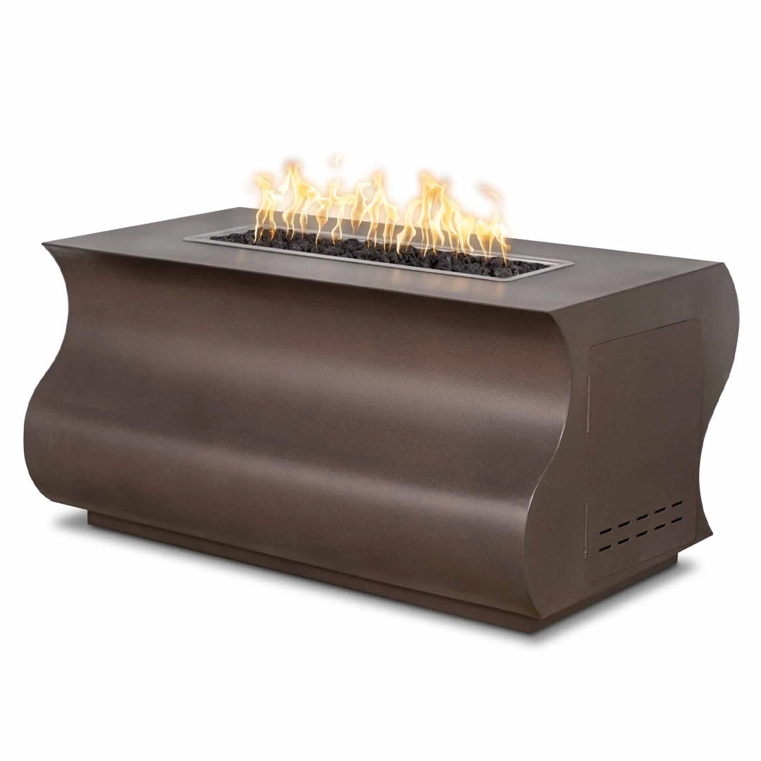 Tidal Fire Pit in Powder Coated Metal - Majestic Fountains and More