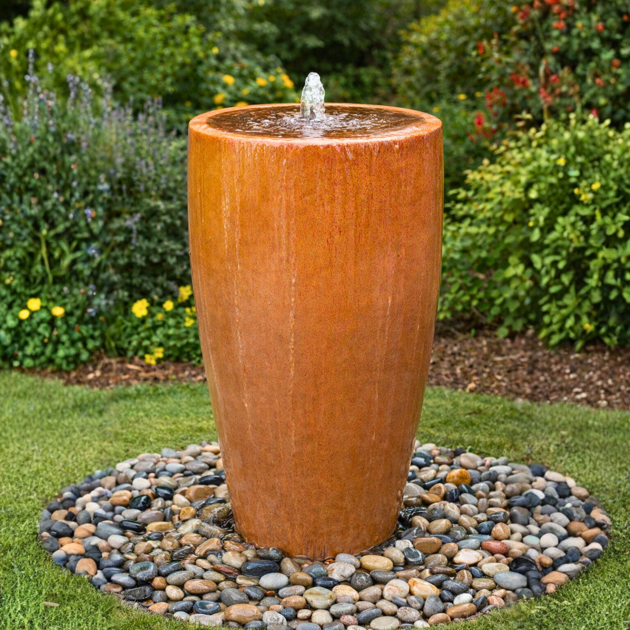 Tangerine Tivoli Single Vase Fountain Kit - FNT40028
