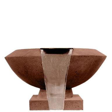 Toscano Water Bowl in GFRC Concrete by Prism Hardscapes - Majestic Fountains and More