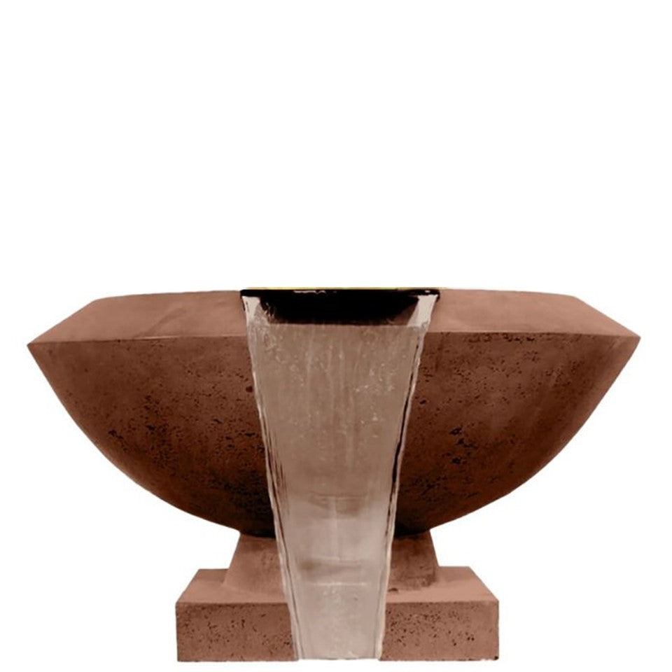 Toscano Water Bowl in GFRC Concrete by Prism Hardscapes - Majestic Fountains and More