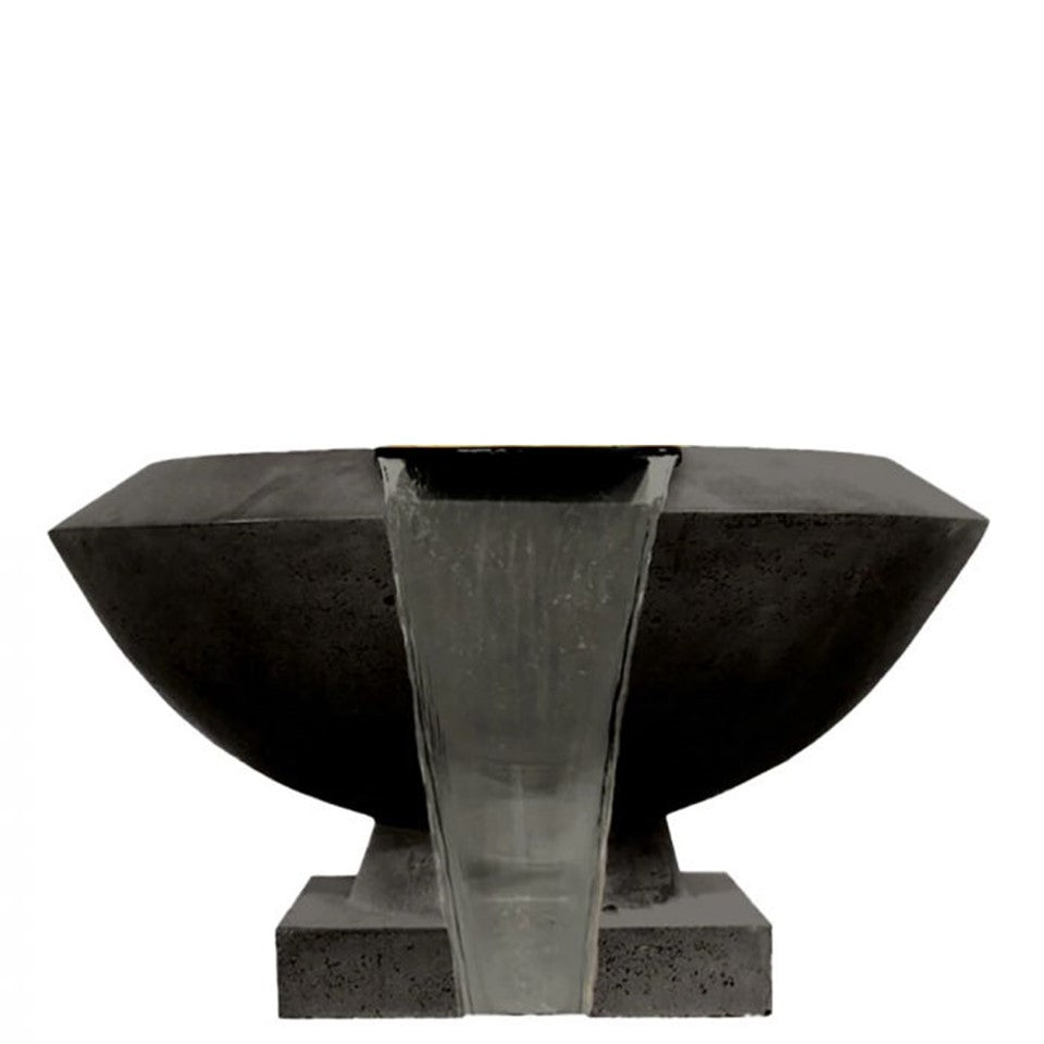 Toscano Water Bowl in GFRC Concrete by Prism Hardscapes - Majestic Fountains and More