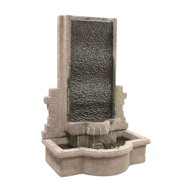 Tranquility Wall Fountain in Cast Stone - Majestic Fountains