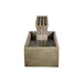 Trellis Terrace Concrete Fountain with Basin - #1831 -Majestic Fountains