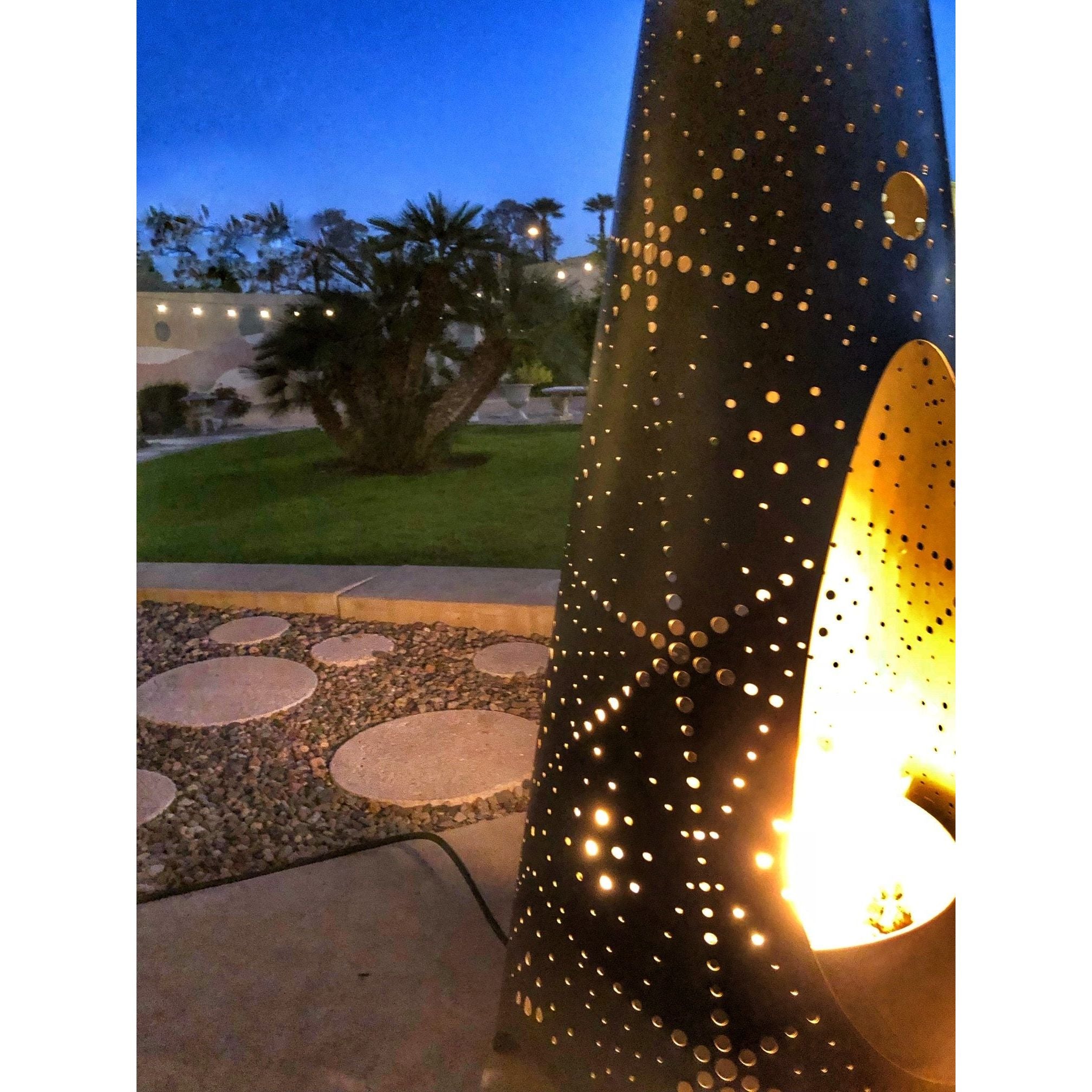 Tribalfire 7ft. Tall Fire Place