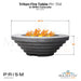 Triton Fire Table PH-704 in GFRC Concrete - Majestic Fountains