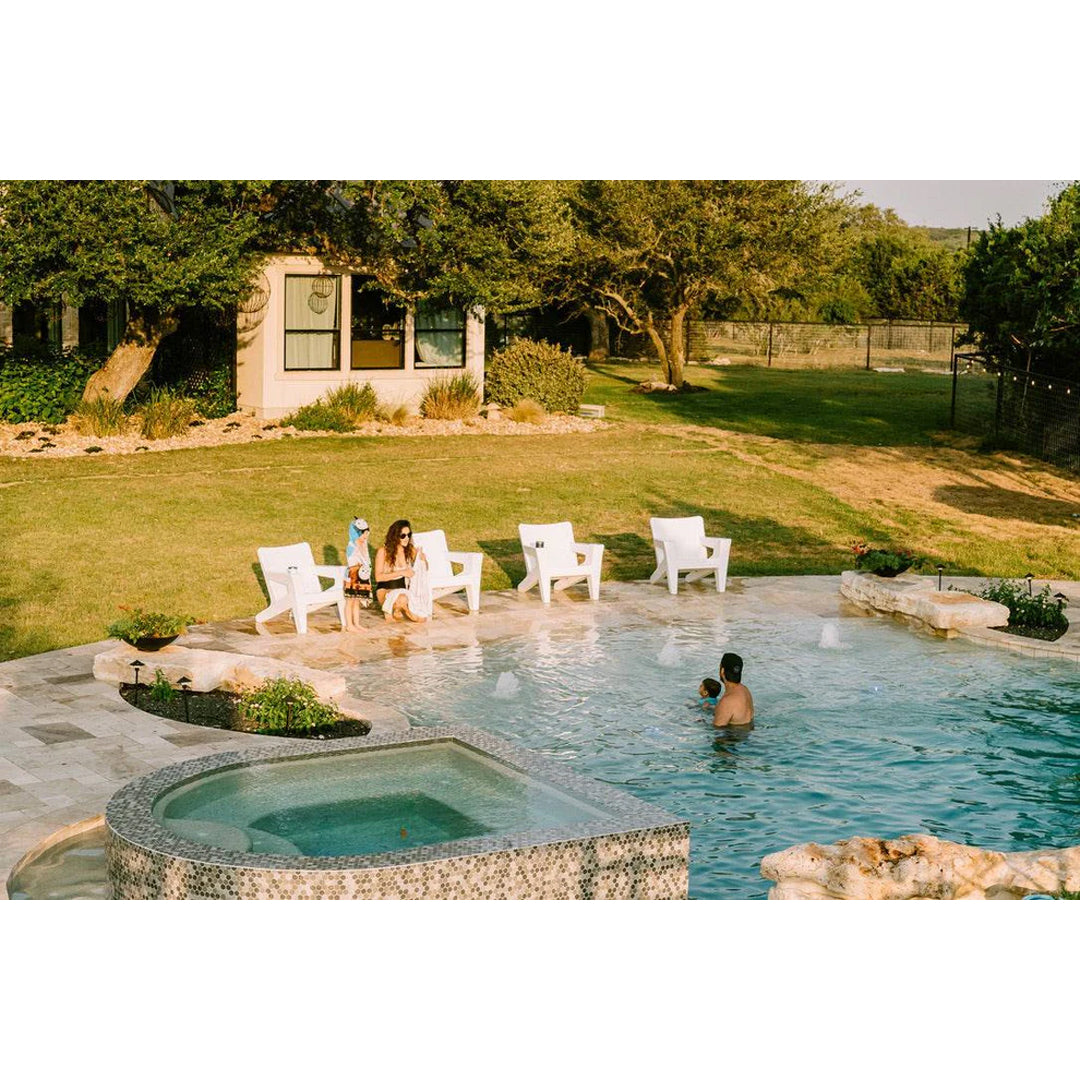 Tupelo Bask Lounge Chair - Set of 2 - In-Pool & Patio Furniture - Majestic Fountains