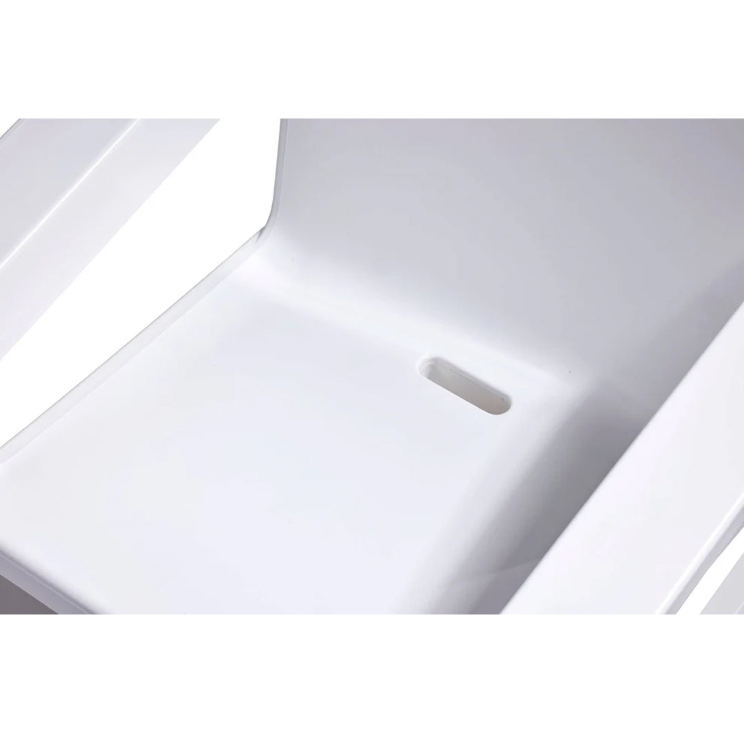 Tupelo Deck Lounge Chair Concrete - Set of 2 - In-Pool & Patio Furniture - Majestic Fountains