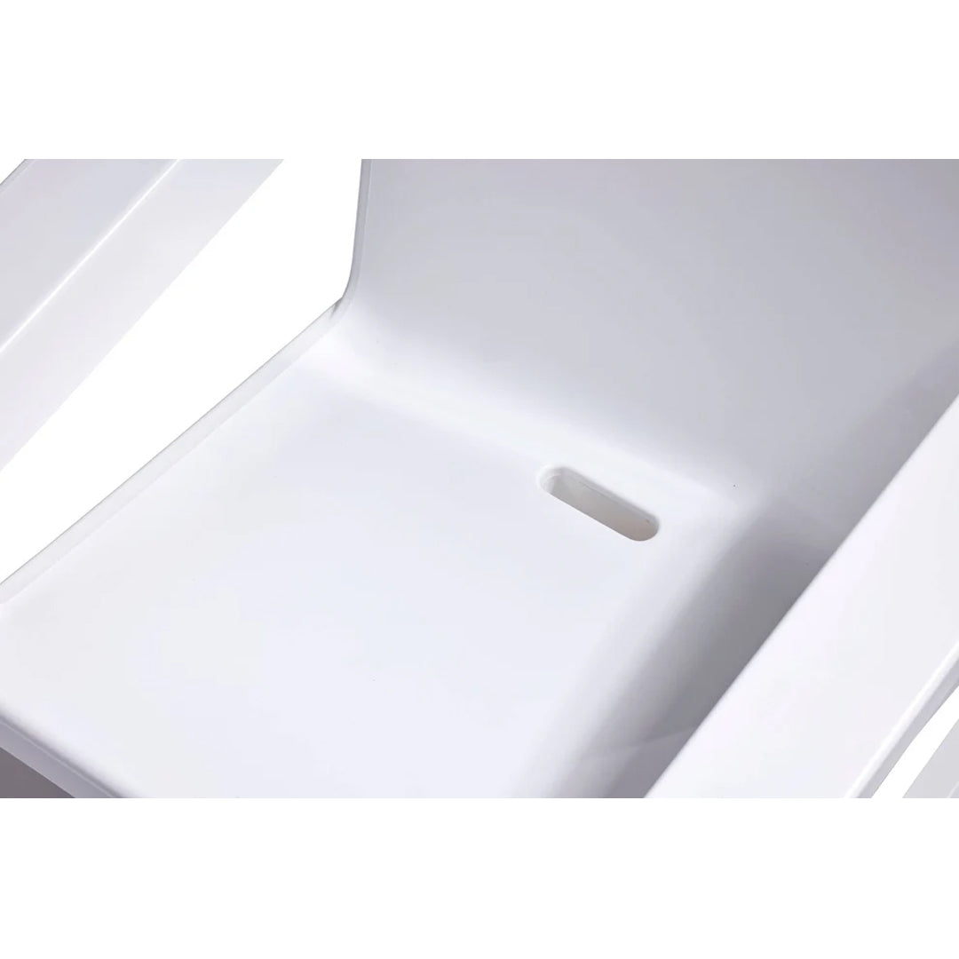 Tupelo Deck Lounge Chair Concrete - Set of 2 - In-Pool & Patio Furniture - Majestic Fountains