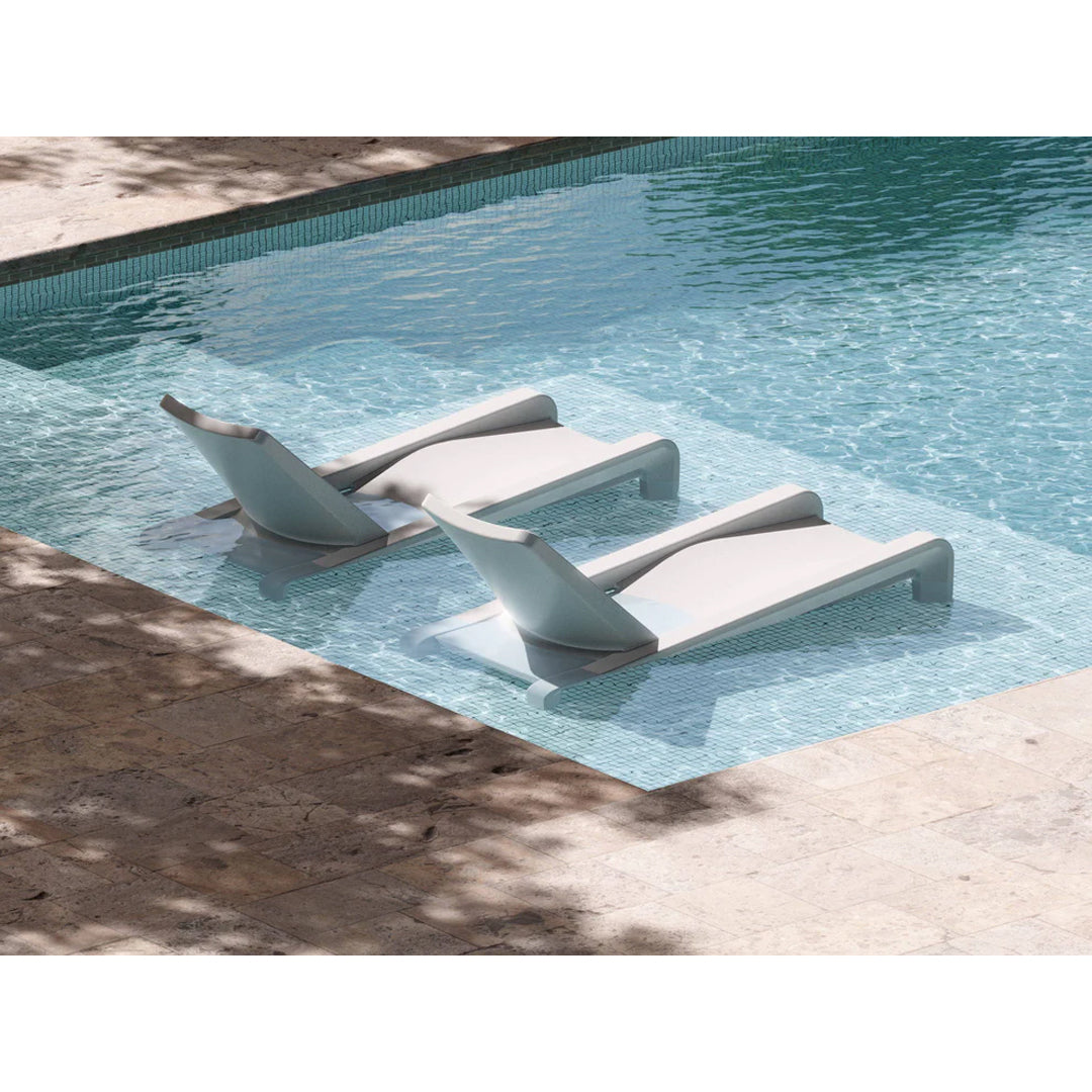 Tupelo Deck Lounge Chaise - Set of 2 - In-Pool & Patio Furniture - Majestic Fountains