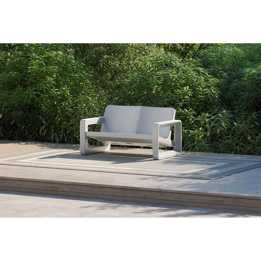 Tupelo Deck Loveseat Bench - In-Pool & Patio Furniture - Majestic Fountains