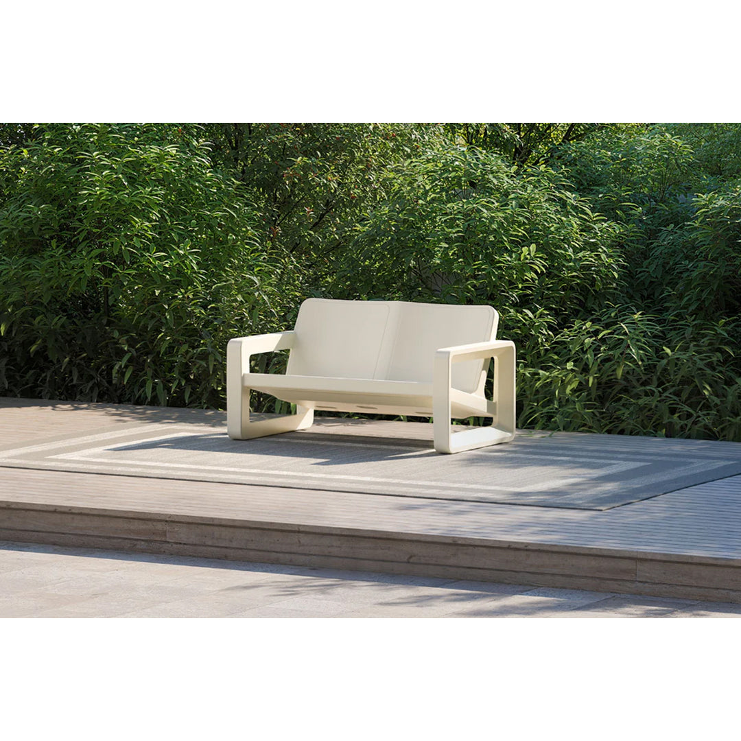 Tupelo Deck Loveseat Bench - In-Pool & Patio Furniture - Majestic Fountains