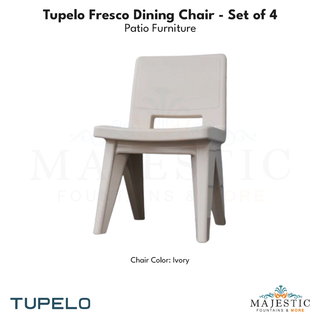 Tupelo Fresco Dining Chair - Set of 4 - Patio Furniture - Majestic Fountains