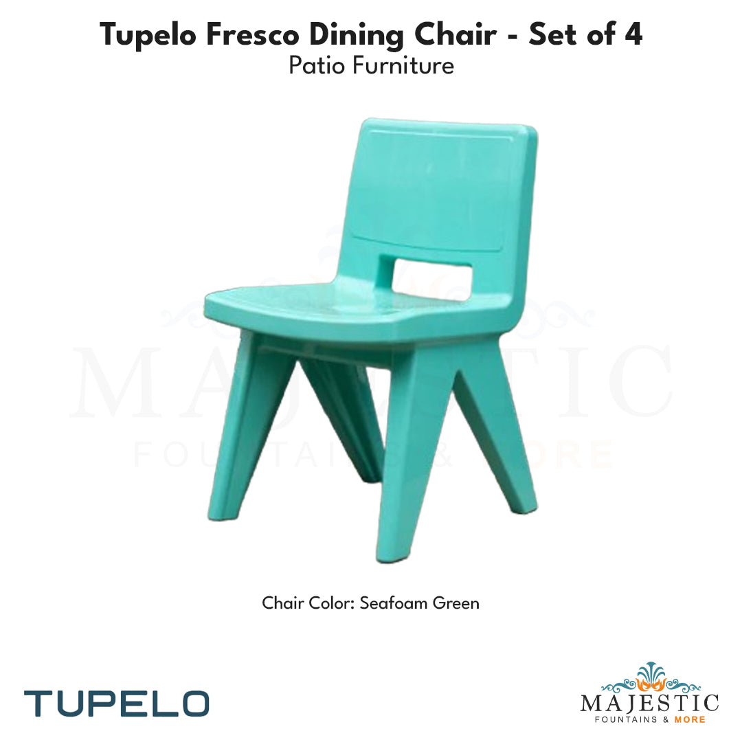 Tupelo Fresco Dining Chair - Set of 4 - Patio Furniture - Majestic Fountains