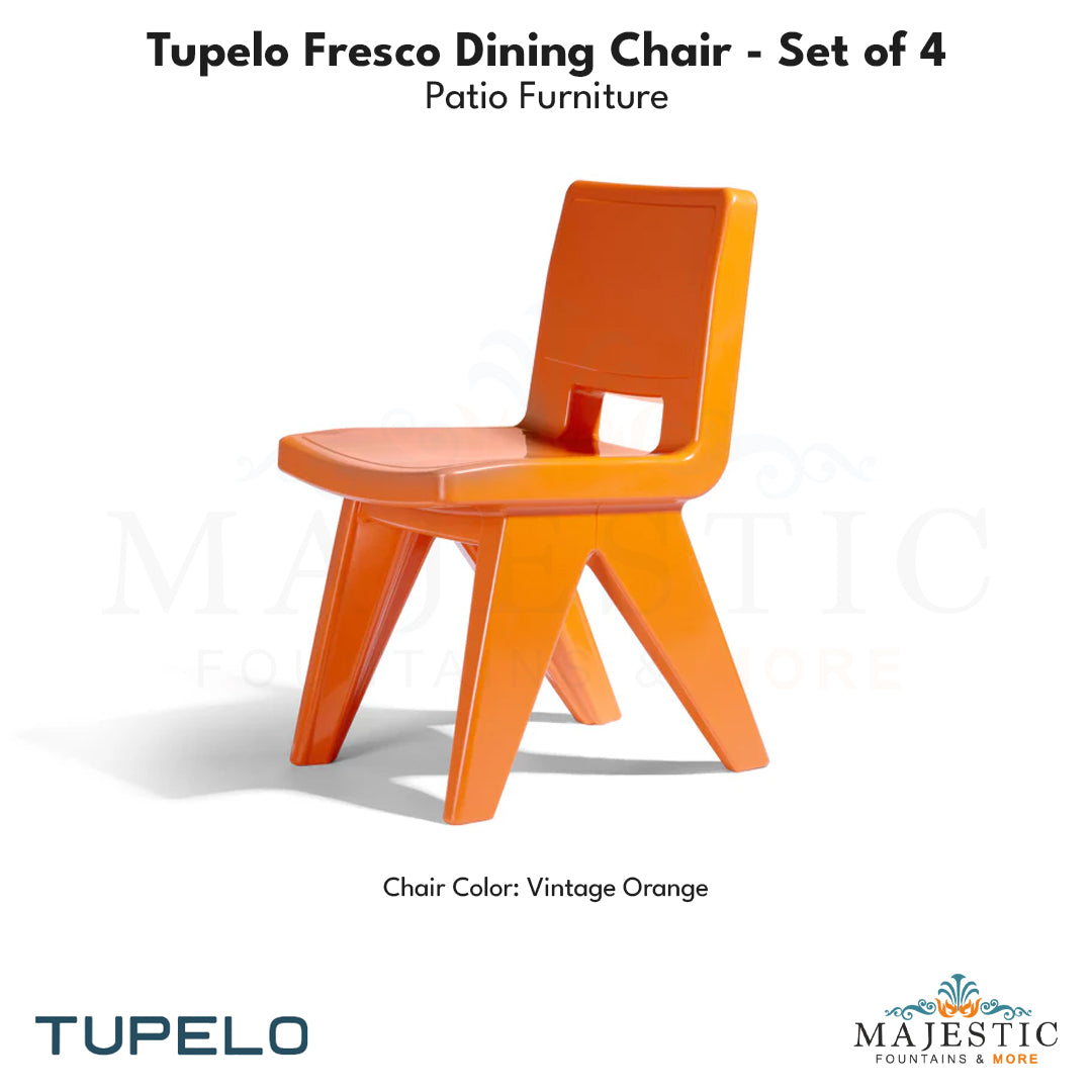 Tupelo Fresco Dining Chair - Set of 4 - Patio Furniture - Majestic Fountains