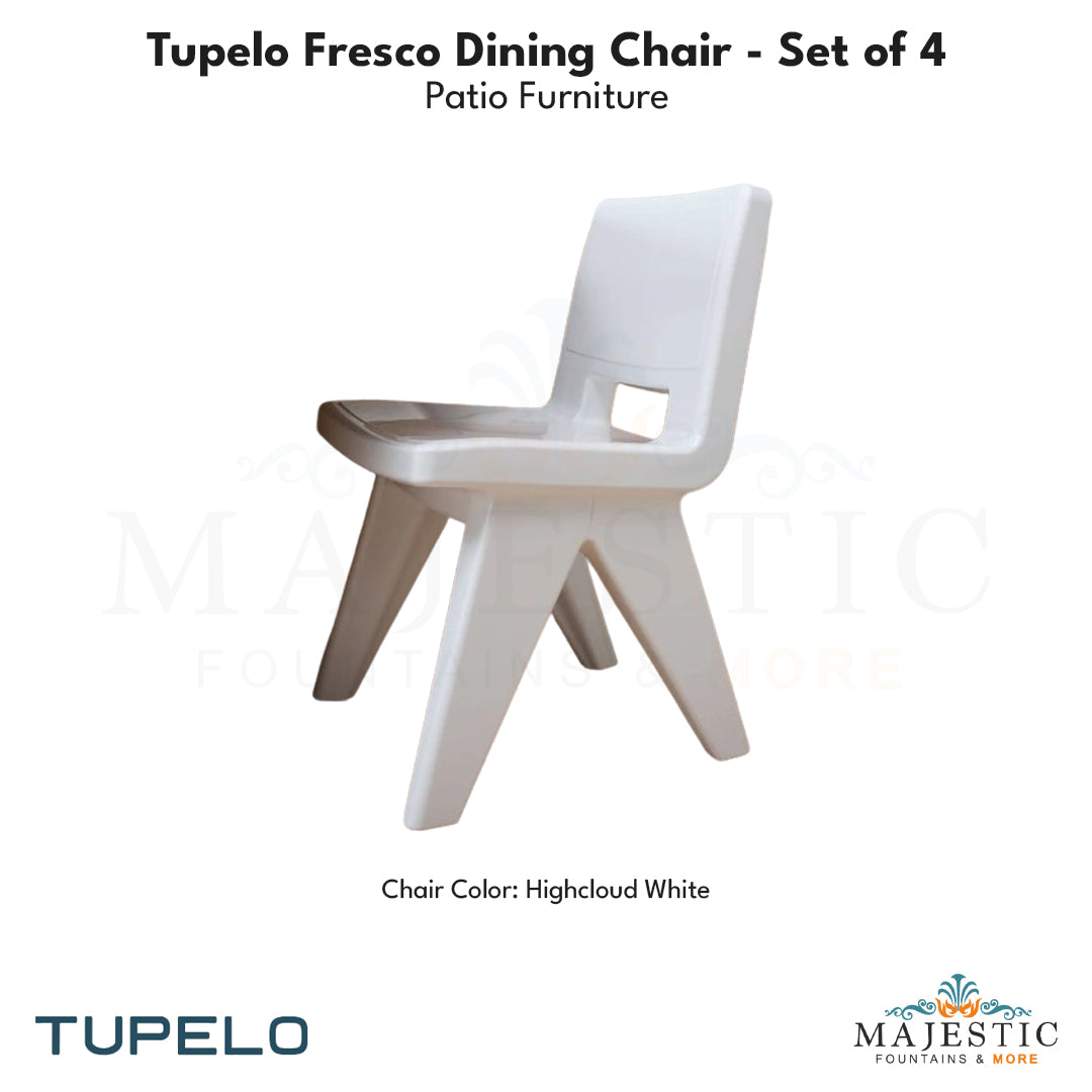 Tupelo Fresco Dining Chair - Set of 4 - Patio Furniture - Majestic Fountains