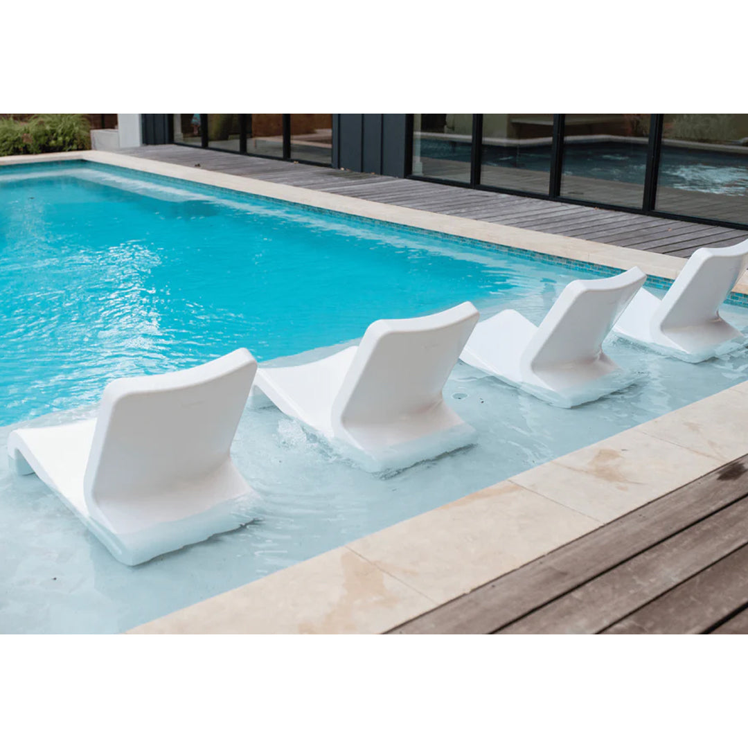 Tupelo Line Lounge Chair Set of 2 - In-Pool & Patio Furniture - Majestic Fountains