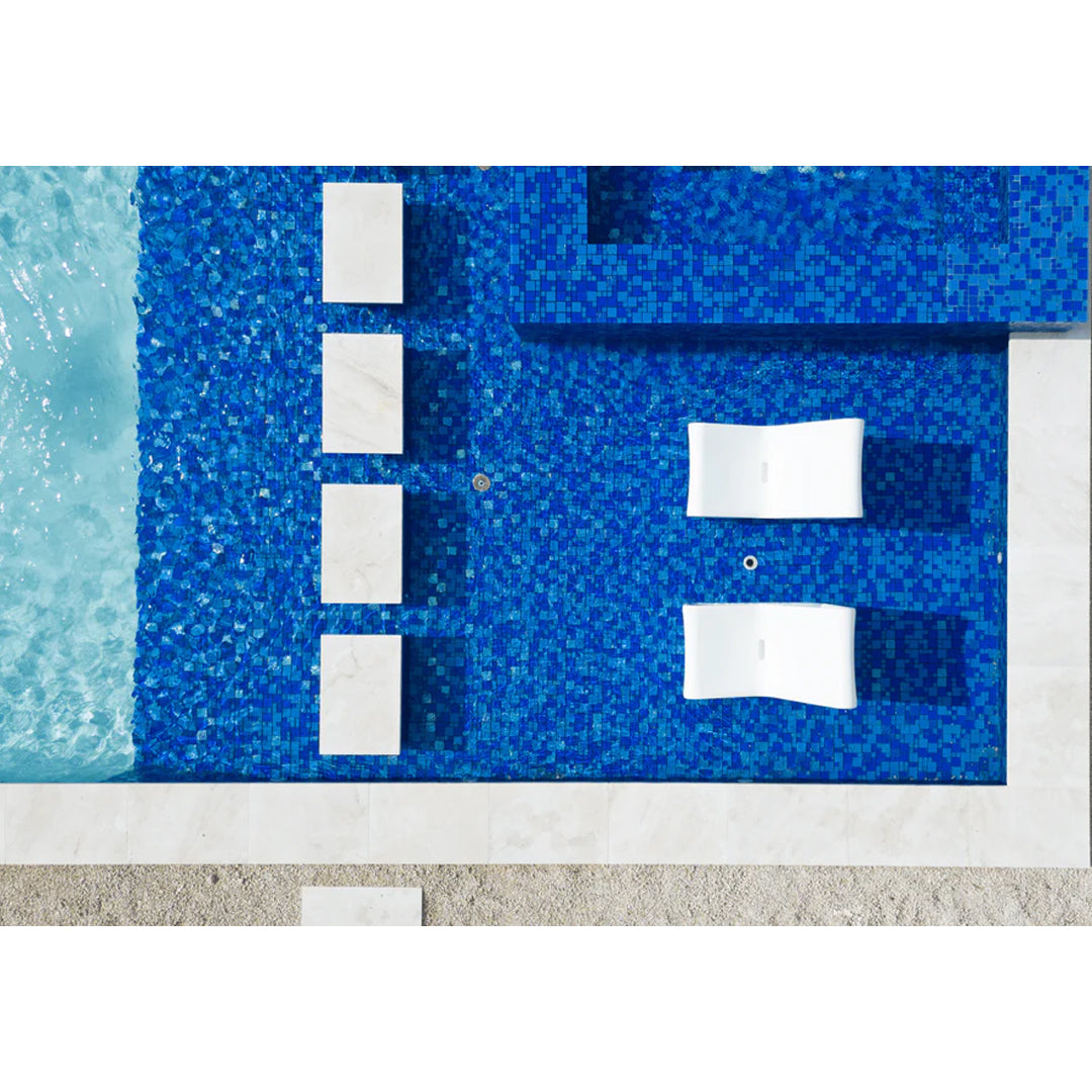 Tupelo Line Lounge Chair Set of 2 - In-Pool & Patio Furniture - Majestic Fountains