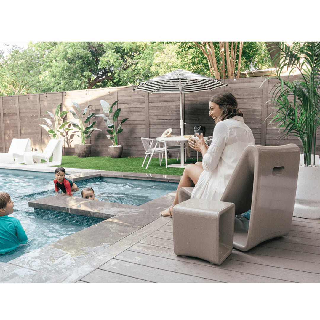 Tupelo Loop Lounge Chair - Set of 2 - In-Pool & Patio Furniture - Majestic Fountains